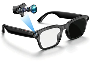 Smart Glasses with Camera, 800W Anti-Shake Camera Glasses & 1080P Video Recording Dual Mic, AI Real-time Translation with 145 languages, 7H Music for Travel, Sports, Outdoor & Hands-Free Daily Use Smart Glasses with Camera, 800W Anti-Shake Camera Glasses & 1080P Video Recording Dual Mic, AI Real-time Translation with 145 languages, 7H Music for Travel, Sports, Outdoor & Hands-Free Daily Use