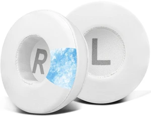 Cooling Gel Earpads Replacement for Logitech H390/H391/H600/H609/H760 Headphones, Ear Pads Cushions with Noise Isolation Foam, Added Thickness - White Cooling Gel Earpads Replacement for Logitech H390/H391/H600/H609/H760 Headphones, Ear Pads Cushions with Noise Isolation Foam, Added Thickness - White