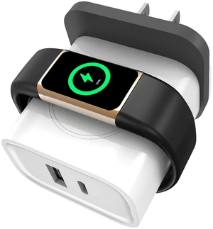 3-in-1 Charger for Fitbit Charge 6/Charge 5/Luxe,PD25W Fast Charging Dual Port Wall Charger Block,Travel Essential Charger for Fitbit Charge 6/5/Luxe,iPhone,Samsung,Google (White) 3-in-1 Charger for Fitbit Charge 6/Charge 5/Luxe,PD25W Fast Charging Dual Port Wall Charger Block,Travel Essential Charger for Fitbit Charge 6/5/Luxe,iPhone,Samsung,Google (White)