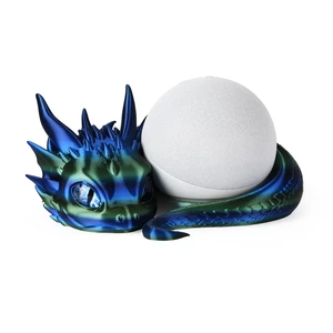 Dragon Stand for Echo Dot 4th/5th Gen, 3D Printed Smart Speaker Holder and Exquisite Desktop Decoration (Blue Green) Dragon Stand for Echo Dot 4th/5th Gen, 3D Printed Smart Speaker Holder and Exquisite Desktop Decoration (Blue Green)