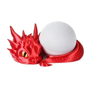Dragon Stand for Echo Dot 4th/5th Gen, 3D Printed Smart Speaker Holder and Exquisite Desktop Decoration (Red) Dragon Stand for Echo Dot 4th/5th Gen, 3D Printed Smart Speaker Holder and Exquisite Desktop Decoration (Red)