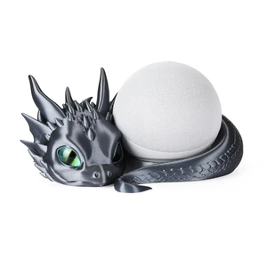 Dragon Stand for Echo Dot 4th/5th Gen, 3D Printed Smart Speaker Holder and Exquisite Desktop Decoration (Black) Dragon Stand for Echo Dot 4th/5th Gen, 3D Printed Smart Speaker Holder and Exquisite Desktop Decoration (Black)