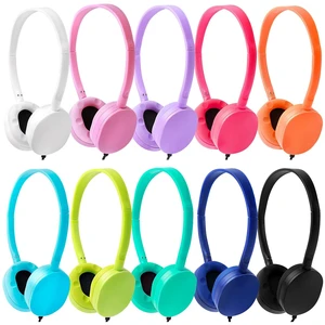 10 Pack Headphones for Kids School Classroom Bulk Multi Colored,Durable Wired Adjustable Student Earphones with 3.5mm Plug for Computer Kindle Chromebook (Mixed) 10 Pack Headphones for Kids School Classroom Bulk Multi Colored,Durable Wired Adjustable Student Earphones with 3.5mm Plug for Computer Kindle Chromebook (Mixed)