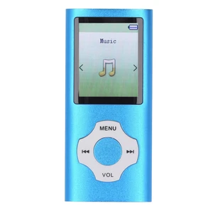 MP3 MP4 Player with Bluetooth and WiFi, 128GB, HiFi Lossless Sound, 1.8in Color Screen, Expandable Storage, Voice Recorder, E-Book, Blue MP3 MP4 Player with Bluetooth and WiFi, 128GB, HiFi Lossless Sound, 1.8in Color Screen, Expandable Storage, Voice Recorder, E-Book, Blue