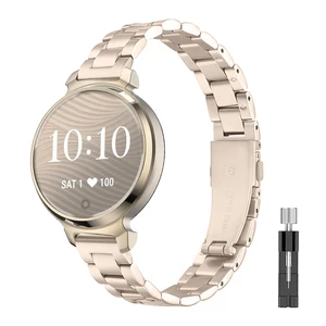 14mm Metal Band Compatible for Garmin Lily 2/Lily 2 Active, Stainless Steel Replacement Straps With Adjustment Tool 14mm Metal Band Compatible for Garmin Lily 2/Lily 2 Active, Stainless Steel Replacement Straps With Adjustment Tool