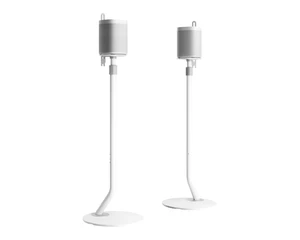 Universal Speaker Stand Pair, with Height Adjustable, White,1 Pair Satellite & Small Bookshelf Speakers, Modern Design, Up to 11lb Each, Extend 27.5 to 39.3 for Multi-Audio, Master Series Universal Speaker Stand Pair, with Height Adjustable, White,1 Pair Satellite & Small Bookshelf Speakers, Modern Design, Up to 11lb Each, Extend 27.5 to 39.3 for Multi-Audio, Master Series