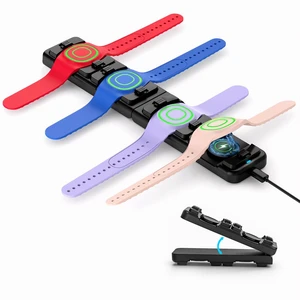 4-in-1 Foldable Charging Station for Magic Band Plus MagicBand+ Charger Portable Travel Charger with USB-C Charging Cable for Magic Band+, Fast Charging Dock for Family Disney-Essentials Charger 4-in-1 Foldable Charging Station for Magic Band Plus MagicBand+ Charger Portable Travel Charger with USB-C Charging Cable for Magic Band+, Fast Charging Dock for Family Disney-Essentials Charger