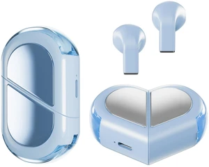 Heart Wireless Earbuds for Girls Kids, Cute Small Mini Tiny Invisible Earbuds Wireless Bluetooth for Small Ears Canals Women Rose Gold Kawai Blue Tooth Ear Buds for iPhone Android Heart Wireless Earbuds for Girls Kids, Cute Small Mini Tiny Invisible Earbuds Wireless Bluetooth for Small Ears Canals Women Rose Gold Kawai Blue Tooth Ear Buds for iPhone Android