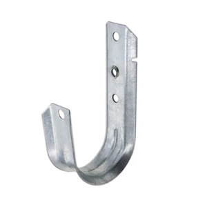 Cable Support J Hook, 2" Heavy Duty Metal Wire Cable Support J-Hook Hangers for Attaching Wall Mounting to Vertical Surfaces (25 Pack) Cable Support J Hook, 2" Heavy Duty Metal Wire Cable Support J-Hook Hangers for Attaching Wall Mounting to Vertical Surfaces (25 Pack)