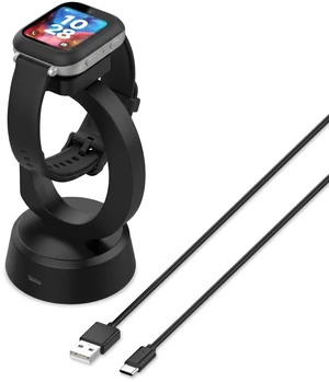 Charger Dock Compatible with Bark Watch (Schok Model) Anti-Slip Charging Stand with 3.35Ft USB Cable Cord, Smartwatch Accessories (Not for Samsung Model) Charger Dock Compatible with Bark Watch (Schok Model) Anti-Slip Charging Stand with 3.35Ft USB Cable Cord, Smartwatch Accessories (Not for Samsung Model)