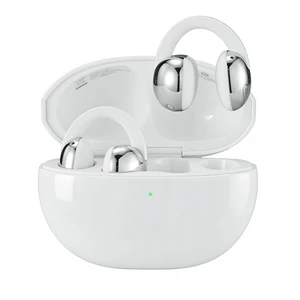 CrystalClip Open Ear Clip-On Earbuds, 5.5g Ultra-Light, 36H Playtime Open Ear Wireless Earbuds with Deep Bass & 3D Spatial Sound, AI ENC Clear Calls, Dual-Device Switching, IPX4 Waterproof CrystalClip Open Ear Clip-On Earbuds, 5.5g Ultra-Light, 36H Playtime Open Ear Wireless Earbuds with Deep Bass & 3D Spatial Sound, AI ENC Clear Calls, Dual-Device Switching, IPX4 Waterproof