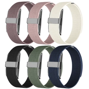 6 Pack Nylon Wristband Compatible with Hume Band Replacement 1.0 Hook and Loop Breathable Soft Strap for Fitness Tracker Women Men 6 Pack Nylon Wristband Compatible with Hume Band Replacement 1.0 Hook and Loop Breathable Soft Strap for Fitness Tracker Women Men