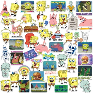 Spongebob Meme Sticker Pack 50ct, Scrapbooking, Tablet & Indoor/Outdoor Use Officially Licensed Spongebob Stickers Great for Water Bottles, Skateboards, Luggage, Laptops, Bumpers & Cars Spongebob Meme Sticker Pack 50ct, Scrapbooking, Tablet & Indoor/Outdoor Use Officially Licensed Spongebob Stickers Great for Water Bottles, Skateboards, Luggage, Laptops, Bumpers & Cars