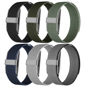 6 Pack Nylon Wristband Compatible with Hume Band Replacement 1.0 Hook and Loop Breathable Soft Strap for Fitness Tracker Women Men 6 Pack Nylon Wristband Compatible with Hume Band Replacement 1.0 Hook and Loop Breathable Soft Strap for Fitness Tracker Women Men