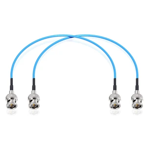 HD-SDI 3G SDI Cable 1ft BNC Jumper 75 Ohm RG179 Thin Coaxial Cable SDI Jumper for Cameras BMCC Monitor,Support HD-SDI/3G-SDI/4K/8K Video (Blue,2-Pack) HD-SDI 3G SDI Cable 1ft BNC Jumper 75 Ohm RG179 Thin Coaxial Cable SDI Jumper for Cameras BMCC Monitor,Support HD-SDI/3G-SDI/4K/8K Video (Blue,2-Pack)
