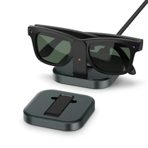 Foldable Charging Station for Ray-Ban Meta 1 & 2 & Meta Glasses Portable Desktop Charger Dock for Wayfarer, Blayzer, Fury, Adventurer, Headliner, Starfire, Scriber, Skyler, Oakley HSTN Foldable Charging Station for Ray-Ban Meta 1 & 2 & Meta Glasses Portable Desktop Charger Dock for Wayfarer, Blayzer, Fury, Adventurer, Headliner, Starfire, Scriber, Skyler, Oakley HSTN