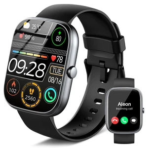 Smart Watch, 1.91" HD Smartwatch for Men Women (Answer/Make Call) Fitness Tracker, 110+ Sport Modes, Fitness Watch with Heart Rate/Sleep Monitor, IP68 Waterproof Smartwatch for IOS Android Smart Watch, 1.91" HD Smartwatch for Men Women (Answer/Make Call) Fitness Tracker, 110+ Sport Modes, Fitness Watch with Heart Rate/Sleep Monitor, IP68 Waterproof Smartwatch for IOS Android
