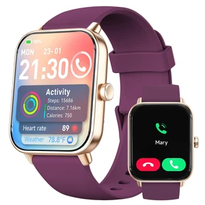 Smart Watch for Women,1.85'' AMOLED Ultra-Clear Screen,Alexa Built-in Fitness Tracker with 110+ Sport Modes Heart Rate/SpO2/Sleep/Calories Monitor,Smartwatch for iPhone/Android,IP68 Waterproof Smart Watch for Women,1.85'' AMOLED Ultra-Clear Screen,Alexa Built-in Fitness Tracker with 110+ Sport Modes Heart Rate/SpO2/Sleep/Calories Monitor,Smartwatch for iPhone/Android,IP68 Waterproof