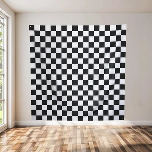 6.6x6.6ft Black and White Checkered Backdrop, Racing Party Cars Truck Dirt Bike Birthday Party Decorations, One Happy Dude, Fast One Two Fast Birthday Decorations for Boys 6.6x6.6ft Black and White Checkered Backdrop, Racing Party Cars Truck Dirt Bike Birthday Party Decorations, One Happy Dude, Fast One Two Fast Birthday Decorations for Boys