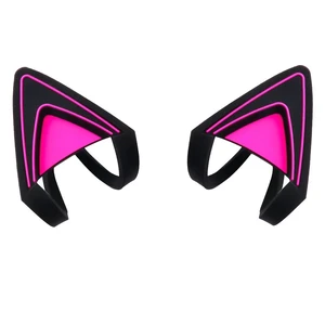 Silicone Cat Kitty Ears Lovely Attachable Accessory Compatible for Razer Kraken 2019, Kraken TE Headsets (Purple) Silicone Cat Kitty Ears Lovely Attachable Accessory Compatible for Razer Kraken 2019, Kraken TE Headsets (Purple)