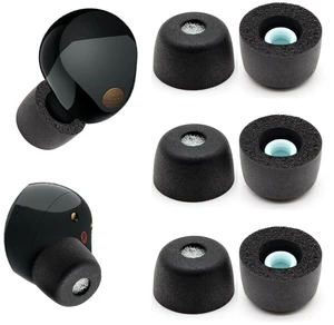 3 Pairs Memory Foam Eartips Ear Buds for Sony WF-1000XM6 & WF-1000XM5, Ear Tips Replacement Sony Ear Piece Foam Tips for WF-1000XM6/XM5 Fit Charging Case(Matt Surface, L) 3 Pairs Memory Foam Eartips Ear Buds for Sony WF-1000XM6 & WF-1000XM5, Ear Tips Replacement Sony Ear Piece Foam Tips for WF-1000XM6/XM5 Fit Charging Case(Matt Surface, L)