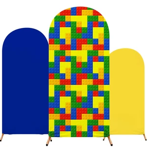 3 Pcs Arch Backdrop Cover Spandex Stretch, Blue, Classic 4ft 5ft 6ft for Arch Stand, Stretchable Spandex Fits Frames, Building Blocks Theme Birthday Shower, Sport Event Backdrop 3 Pcs Arch Backdrop Cover Spandex Stretch, Blue, Classic 4ft 5ft 6ft for Arch Stand, Stretchable Spandex Fits Frames, Building Blocks Theme Birthday Shower, Sport Event Backdrop