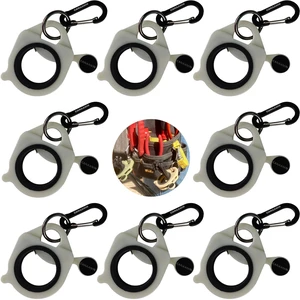 Zip Tie Holder Cable Tie Holder Colorful Portable Safe Efficient Organizer for Tradie Bits Cable Tie Zip Ties Reusable One-Hand Access Auto-Reset 8 Pack (White) Zip Tie Holder Cable Tie Holder Colorful Portable Safe Efficient Organizer for Tradie Bits Cable Tie Zip Ties Reusable One-Hand Access Auto-Reset 8 Pack (White)