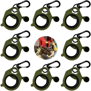 Zip Tie Holder Cable Tie Holder Heavy-Duty Colored Upgraded for Tool Belt Electrician Tool Tradie Bits Organized Strong Efficient Storage Reusable Portable 8 Pack (Green) Zip Tie Holder Cable Tie Holder Heavy-Duty Colored Upgraded for Tool Belt Electrician Tool Tradie Bits Organized Strong Efficient Storage Reusable Portable 8 Pack (Green)