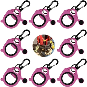 Zip Tie Holder Cable Tie Holder Heavy-Duty Colored Upgraded for Tool Belt Electrician Tool Tradie Bits Organized Strong Efficient Storage Reusable Portable 8 Pack (Pink) Zip Tie Holder Cable Tie Holder Heavy-Duty Colored Upgraded for Tool Belt Electrician Tool Tradie Bits Organized Strong Efficient Storage Reusable Portable 8 Pack (Pink)