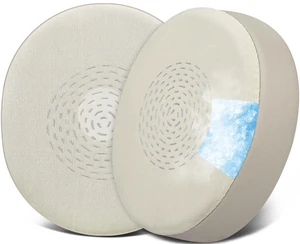 Cooling Gel Earpads Replacement for Jabra Evolve2 75 PC Wireless Headset (Do Not fit Evolve 75), Ear Pads Cushions with Ice Silk Fabric, Noise Isolation Foam - Gold Cooling Gel Earpads Replacement for Jabra Evolve2 75 PC Wireless Headset (Do Not fit Evolve 75), Ear Pads Cushions with Ice Silk Fabric, Noise Isolation Foam - Gold
