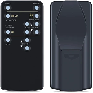 Replacement Remote for ZVOX Omni AV157 AV200 AV205 SoundBar Speakers Compatible with ZVOX Omni Sound Bar with 4 Digit Display, Full Function Replacement, Fast Response Replacement Remote for ZVOX Omni AV157 AV200 AV205 SoundBar Speakers Compatible with ZVOX Omni Sound Bar with 4 Digit Display, Full Function Replacement, Fast Response