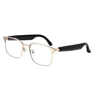 Smart AI Glasses with 164 Languages Translator, Photochromic, Gold Smart AI Glasses with 164 Languages Translator, Photochromic, Gold