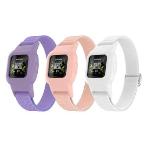 Elastic Bands Compatible with Garmin Vivofit Jr 3 Bands Colorful Nylon Stretchy Straps with Protective Case Adjustable Replacement Bands Accessories Elastic Bands Compatible with Garmin Vivofit Jr 3 Bands Colorful Nylon Stretchy Straps with Protective Case Adjustable Replacement Bands Accessories