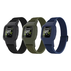 Elastic Bands Compatible with Garmin Vivofit Jr 3 Bands Colorful Nylon Stretchy Straps with Protective Case Adjustable Replacement Bands Accessories Elastic Bands Compatible with Garmin Vivofit Jr 3 Bands Colorful Nylon Stretchy Straps with Protective Case Adjustable Replacement Bands Accessories