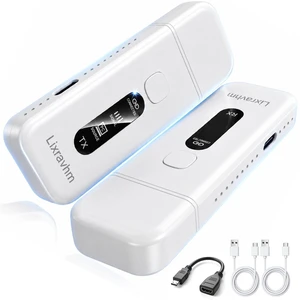 Wireless HDMI Transmitter and Receiver, Plug and Play (Base Set) 328FT/100M, 4K Decoding, 1080P@60Hz Output, LED Lights, 5.8G+2.4G DualBand for Streaming Video & Audio from PC to Monitor Wireless HDMI Transmitter and Receiver, Plug and Play (Base Set) 328FT/100M, 4K Decoding, 1080P@60Hz Output, LED Lights, 5.8G+2.4G DualBand for Streaming Video & Audio from PC to Monitor