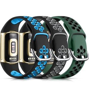 Breathable Sport Band for Fitbit Charge 6 Band/Fitbit Charge 5 Band Soft Silicone Wrist Strap for Men /Women, Waterproof Wristband for Charge 6/Charge 5, Black Gray/Black Blue/Green Black,Large Breathable Sport Band for Fitbit Charge 6 Band/Fitbit Charge 5 Band Soft Silicone Wrist Strap for Men /Women, Waterproof Wristband for Charge 6/Charge 5, Black Gray/Black Blue/Green Black,Large
