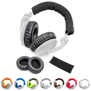 Thick Soft Protein Leather Ear Pads & Headband Cushion Cover Replacement Kits Compatible with Pioneer HDJ-X5 X5BT HDJ-X7 X7BT HDJ-X10 DJ Headset Headphone,with Memory Foam Filling (EarPads+Headband) Thick Soft Protein Leather Ear Pads & Headband Cushion Cover Replacement Kits Compatible with Pioneer HDJ-X5 X5BT HDJ-X7 X7BT HDJ-X10 DJ Headset Headphone,with Memory Foam Filling (EarPads+Headband)