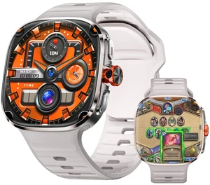 4G SIM Card Android Smart Watch, 2.16'' AMOLED Large Screen 3GB+32GB Smartwatch for Men Women with Rotating Camera WiFi GPS, 1150mAh Fitness Activity Tracker Watch (Gold) 4G SIM Card Android Smart Watch, 2.16'' AMOLED Large Screen 3GB+32GB Smartwatch for Men Women with Rotating Camera WiFi GPS, 1150mAh Fitness Activity Tracker Watch (Gold)