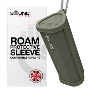 Heavy Duty Protective Carrying Case for Sonos Roam 2 Green Compatible with Sonos Roam, Roam 2 & Roam SL Includes Bluetooth Button Protect Your Wireless Speaker Cover / Sleeve Heavy Duty Protective Carrying Case for Sonos Roam 2 Green Compatible with Sonos Roam, Roam 2 & Roam SL Includes Bluetooth Button Protect Your Wireless Speaker Cover / Sleeve