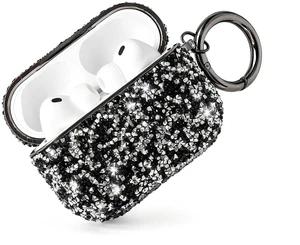for Bling AirPods Pro 3 Case 2025 Cute Glitter Hard Air Pods Pro 3 Case (Model A2700/A2931) with Keychain Sparkly Rhinestone Airpods 3 Pro Cases for Women Girl(Blackwhite) for Bling AirPods Pro 3 Case 2025 Cute Glitter Hard Air Pods Pro 3 Case (Model A2700/A2931) with Keychain Sparkly Rhinestone Airpods 3 Pro Cases for Women Girl(Blackwhite)