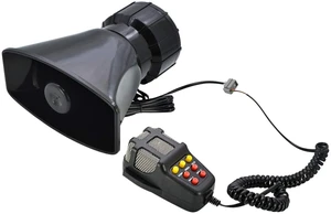 Police Siren Speaker Car Pa System, Dc12v 100w 7 Tones Wired Handheld Microphone Loudspeaker Emergency Siren Electronic Police Siren Speaker Car Pa System, Dc12v 100w 7 Tones Wired Handheld Microphone Loudspeaker Emergency Siren Electronic