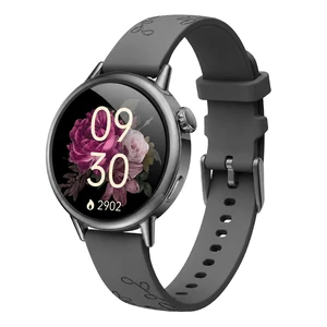 Smart Watch for Women, 1.1" AMOLED Display, Ultra-Light, Slim & Compact Smartwatch with Call Alerts, Heart Rate, Sleep & SpO2 Tracking, 100+ Sports Modes, Fitness Tracker for iPhone & Android, Black Smart Watch for Women, 1.1" AMOLED Display, Ultra-Light, Slim & Compact Smartwatch with Call Alerts, Heart Rate, Sleep & SpO2 Tracking, 100+ Sports Modes, Fitness Tracker for iPhone & Android, Black