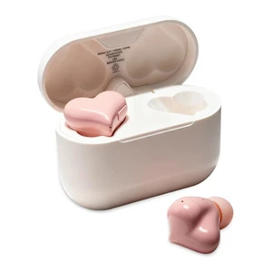 Heart Shaped Earbuds, BT 5.3 HiFi Stereo Sound Noise Canceling Earphones with Charging Case, Waterproof Cute in Ear Earbuds for Lover Couples for Valentine Sport Travel (Pink) Heart Shaped Earbuds, BT 5.3 HiFi Stereo Sound Noise Canceling Earphones with Charging Case, Waterproof Cute in Ear Earbuds for Lover Couples for Valentine Sport Travel (Pink)