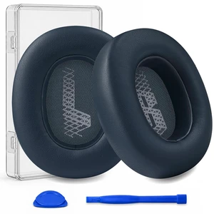 Replacement Ear Pads for JBL Live 650/Live660/Live 770/E65BT-Blue Earpads for E65BTNC/Live 650BTNC/Live 770NC/Live 660NC/Duet NC Over-Ear Headphones, Headset Ear Cushions Ear Cover Replacement Ear Pads for JBL Live 650/Live660/Live 770/E65BT-Blue Earpads for E65BTNC/Live 650BTNC/Live 770NC/Live 660NC/Duet NC Over-Ear Headphones, Headset Ear Cushions Ear Cover
