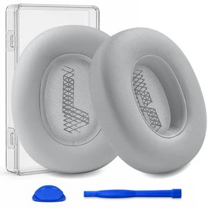 Replacement Ear Pads for JBL Live 650/Live660/Live 770/E65BT-Grey Earpads for E65BTNC/Live 650BTNC/Live 770NC/Live 660NC/Duet NC Over-Ear Headphones, Headset Ear Cushions Ear Cover Replacement Ear Pads for JBL Live 650/Live660/Live 770/E65BT-Grey Earpads for E65BTNC/Live 650BTNC/Live 770NC/Live 660NC/Duet NC Over-Ear Headphones, Headset Ear Cushions Ear Cover