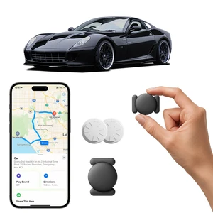 GPS Tracker for Vehicles, 2PCS Real Time Tracker Device for Vehicles, No Monthly Fee Car Tracker, Work with Find My (iOS Only), MINI Vehicle Tracker with Magnetic Case GPS Tracker for Vehicles, 2PCS Real Time Tracker Device for Vehicles, No Monthly Fee Car Tracker, Work with Find My (iOS Only), MINI Vehicle Tracker with Magnetic Case