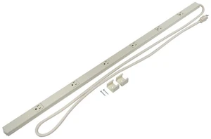 Legrand - Wall Mount, Ivory Under Counter, 6 Foot Kitchen, 6 Outlet Power Strip to Use as Cable Management, PM36C Legrand - Wall Mount, Ivory Under Counter, 6 Foot Kitchen, 6 Outlet Power Strip to Use as Cable Management, PM36C