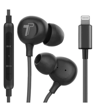 iPhone Earbuds (Apple MFi Certified) Lightning Connector in-Ear Earphones (V60) Wired Headphones with Microphone for iPhone 13 Pro Max/12/11/XR/Xs /7/8 Plus/SE - Black (Retail Package) iPhone Earbuds (Apple MFi Certified) Lightning Connector in-Ear Earphones (V60) Wired Headphones with Microphone for iPhone 13 Pro Max/12/11/XR/Xs /7/8 Plus/SE - Black (Retail Package)