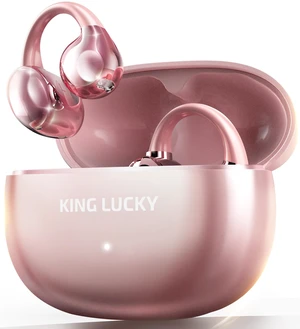 Next-gen Clip on Earbuds Open Ear Wireless Bluetooth 6.0 Headphones with Mic,50H Play,ENC,IPX5 Waterproof,Sports Ear Buds,Comfortable for Small Ears&Fitness,Running (Pink, Standard Size) Next-gen Clip on Earbuds Open Ear Wireless Bluetooth 6.0 Headphones with Mic,50H Play,ENC,IPX5 Waterproof,Sports Ear Buds,Comfortable for Small Ears&Fitness,Running (Pink, Standard Size)