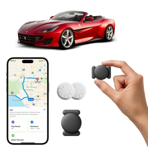GPS Tracker for Vehicles, 2PCS Real Time MINI Tracking Devices for Cars Hidden, Magnetic Tracker Device for Vehicles Work with Find My (iOS Only), No Monthly Fee, Waterproof Car Tracker GPS Tracker for Vehicles, 2PCS Real Time MINI Tracking Devices for Cars Hidden, Magnetic Tracker Device for Vehicles Work with Find My (iOS Only), No Monthly Fee, Waterproof Car Tracker